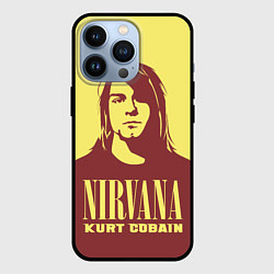 Чехол для iPhone 13 Pro Kurt Cobain Nirvana, цвет: 3D-черный