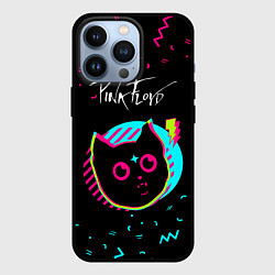 Чехол для iPhone 13 Pro Pink Floyd - rock star cat, цвет: 3D-черный