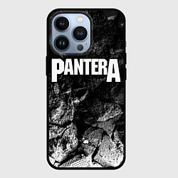 Чехол iPhone 13 Pro Pantera black graphite