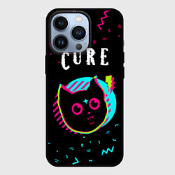 Чехол для iPhone 13 Pro The Cure - rock star cat, цвет: 3D-черный