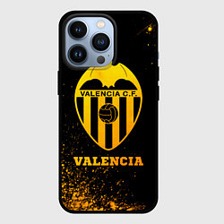 Чехол для iPhone 13 Pro Valencia - gold gradient, цвет: 3D-черный