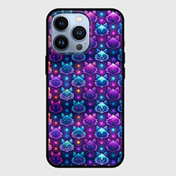 Чехол для iPhone 13 Pro Фурри мордочки лисица, цвет: 3D-черный