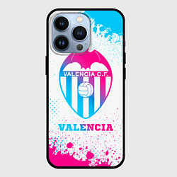 Чехол для iPhone 13 Pro Valencia neon gradient style, цвет: 3D-черный