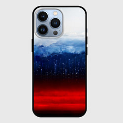 Чехол для iPhone 13 Pro Небо России, цвет: 3D-черный
