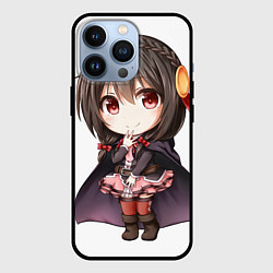 Чехол для iPhone 13 Pro Konosuba Юн-юн чибик, цвет: 3D-черный