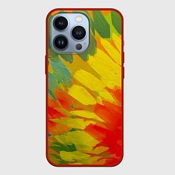 Чехол iPhone 13 Pro Абстракция цветение акрил