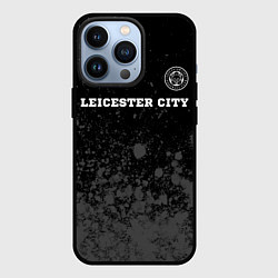 Чехол для iPhone 13 Pro Leicester City sport на темном фоне посередине, цвет: 3D-черный