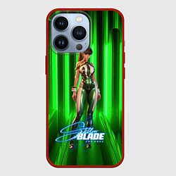 Чехол для iPhone 13 Pro Stellar Blade green Eve, цвет: 3D-красный