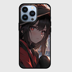 Чехол для iPhone 13 Pro Konosuba Мэгумин cute, цвет: 3D-черный