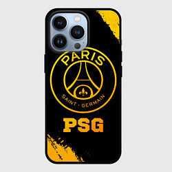 Чехол для iPhone 13 Pro PSG - gold gradient, цвет: 3D-черный