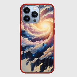 Чехол iPhone 13 Pro Космическая галактика - нейросеть фантазия