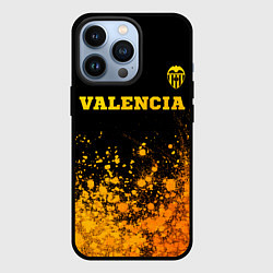 Чехол iPhone 13 Pro Valencia - gold gradient посередине