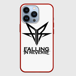 Чехол iPhone 13 Pro Falling in Reverse band logo