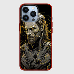 Чехол iPhone 13 Pro Venom Snake cyber Metal gear game
