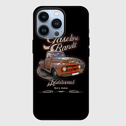 Чехол для iPhone 13 Pro Хот-род в стиле rat Gasoline Bandit, цвет: 3D-черный