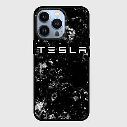 Чехол для iPhone 13 Pro Tesla black ice, цвет: 3D-черный