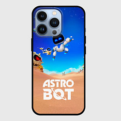 Чехол для iPhone 13 Pro Astro bot персонажи, цвет: 3D-черный