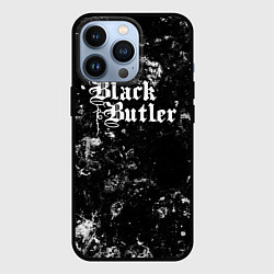 Чехол для iPhone 13 Pro Black Butler black ice, цвет: 3D-черный