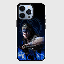 Чехол для iPhone 13 Pro Senua - Hellblade, цвет: 3D-черный