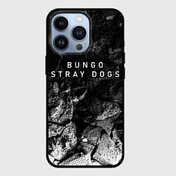 Чехол для iPhone 13 Pro Bungo Stray Dogs black graphite, цвет: 3D-черный