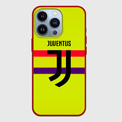 Чехол для iPhone 13 Pro Juventus sport line, цвет: 3D-красный