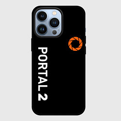 Чехол для iPhone 13 Pro Portal logo brend, цвет: 3D-черный