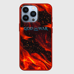 Чехол iPhone 13 Pro God of war fire steel