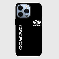 Чехол для iPhone 13 Pro Daewoo logo white, цвет: 3D-черный