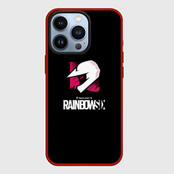 Чехол iPhone 13 Pro Rainbow six шутер гейм стиль