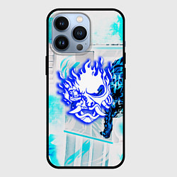 Чехол iPhone 13 Pro Samurai logo howl