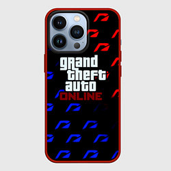 Чехол для iPhone 13 Pro NFS x GTA pattern, цвет: 3D-красный