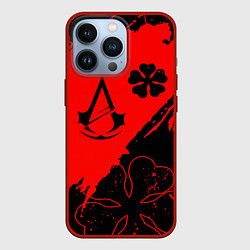 Чехол iPhone 13 Pro Assassins Creed logo clewer
