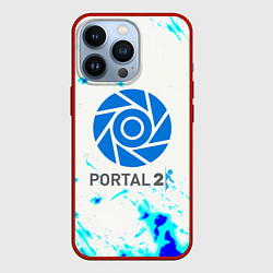 Чехол для iPhone 13 Pro Portal краски, цвет: 3D-красный
