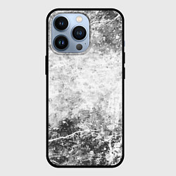 Чехол для iPhone 13 Pro Абстракция - серый ветер, цвет: 3D-черный