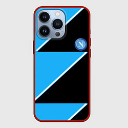 Чехол iPhone 13 Pro Napoli fc geometry blue
