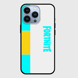 Чехол для iPhone 13 Pro Fortnite geometry color, цвет: 3D-черный