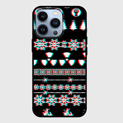 Чехол для iPhone 13 Pro Stalker glitch game, цвет: 3D-черный