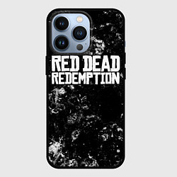 Чехол для iPhone 13 Pro Red Dead Redemption black ice, цвет: 3D-черный