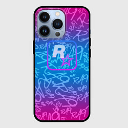 Чехол для iPhone 13 Pro Rock star neon, цвет: 3D-черный