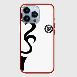 Чехол для iPhone 13 Pro Chelsea sport fc, цвет: 3D-красный