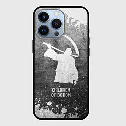 Чехол для iPhone 13 Pro Children of Bodom - grey gradient, цвет: 3D-черный