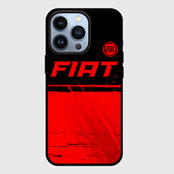 Чехол iPhone 13 Pro Fiat - red gradient посередине