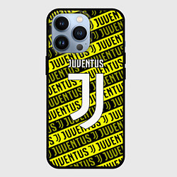 Чехол для iPhone 13 Pro Juventus pattern fc, цвет: 3D-черный