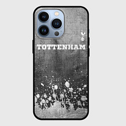 Чехол для iPhone 13 Pro Tottenham - grey gradient посередине, цвет: 3D-черный