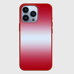 Чехол для iPhone 13 Pro Gradient color, цвет: 3D-красный