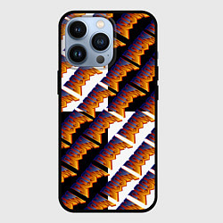 Чехол для iPhone 13 Pro Doom logo pattern, цвет: 3D-черный