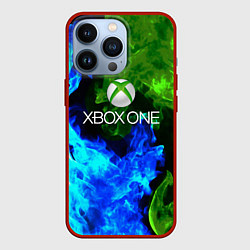 Чехол для iPhone 13 Pro Xbox битва огня, цвет: 3D-красный