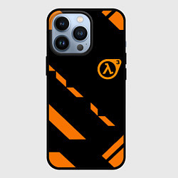 Чехол iPhone 13 Pro Half life geometry orange
