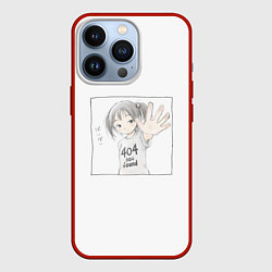 Чехол iPhone 13 Pro 404 error anime tag