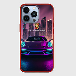 Чехол iPhone 13 Pro Porshe big city